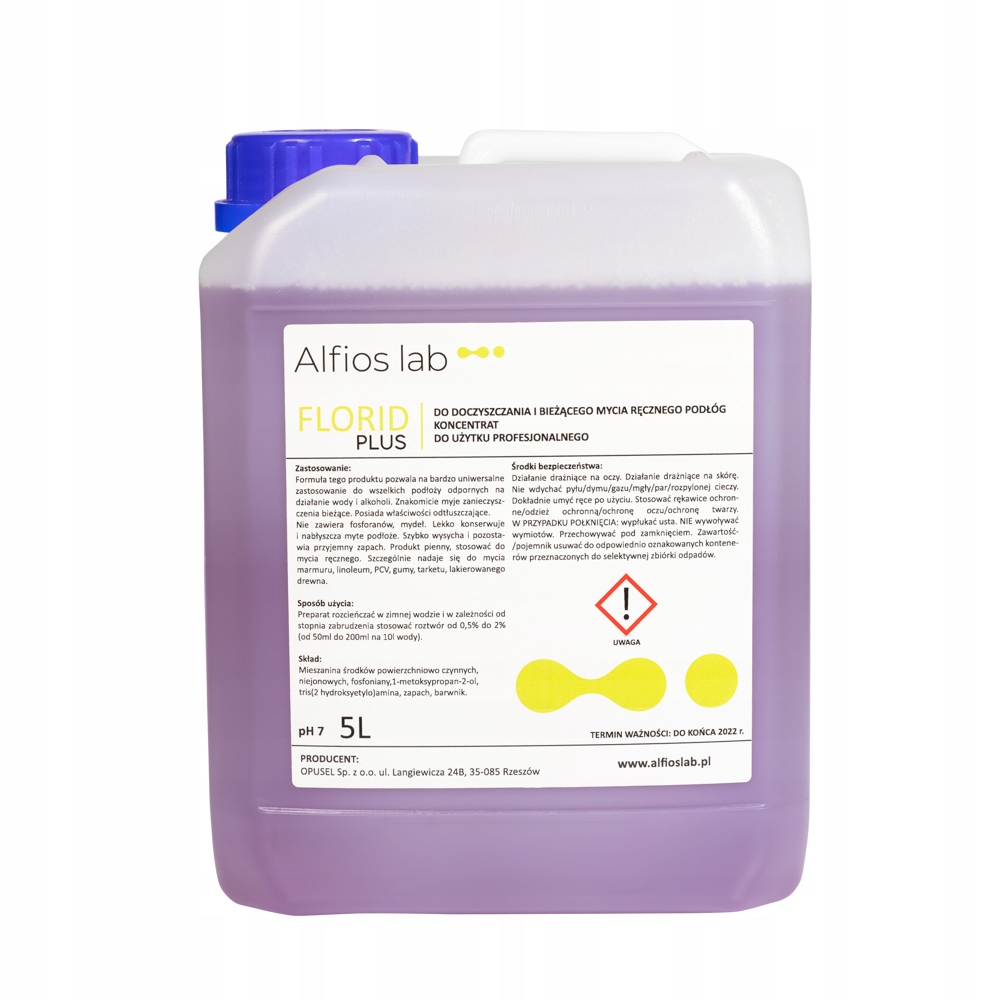 Levně Florid Plus Univerzální Koncentrát Na Mytí Podlah 5 L 500 L