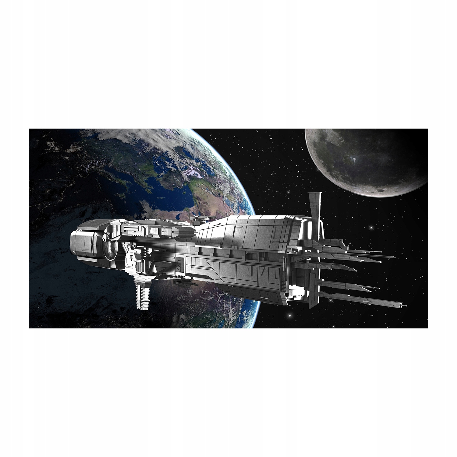 

Foto obraz szkło akryl Statek kosmiczny 120X60 cm