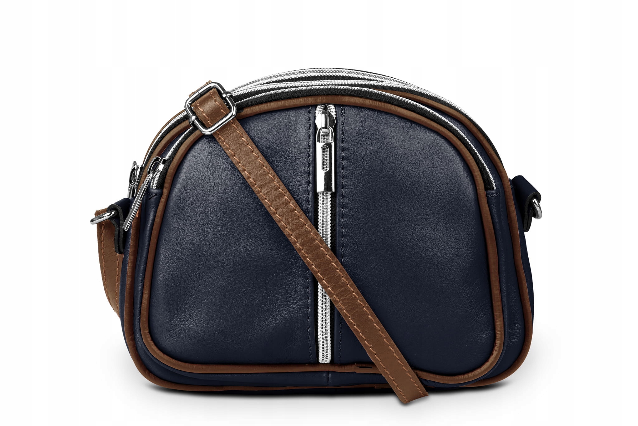 Kožená kabelka Vera Pelle Mateo Noční Les