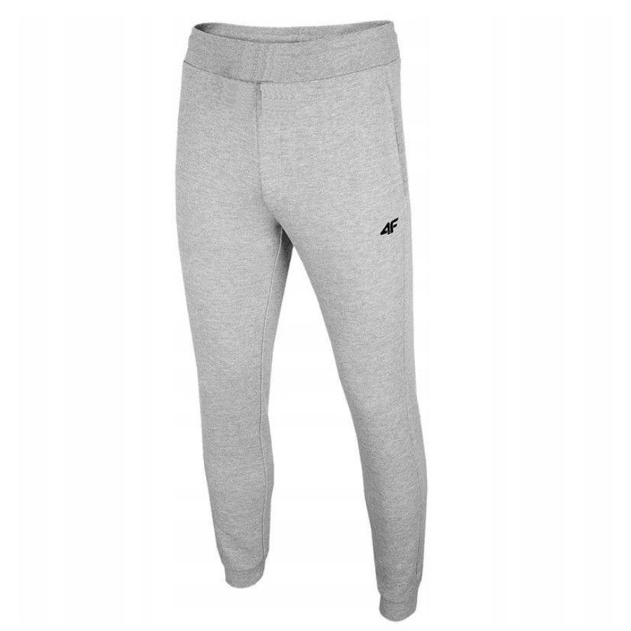SPODNIE MĘSKIE 4F DRESOWE SPORTOWE JOGGERY DRESY NA CO DZIEŃ Model 4FWSS24TTROM603