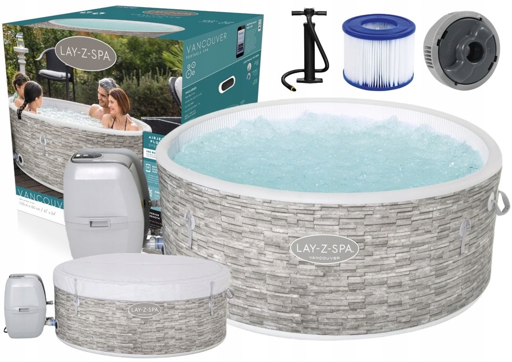 

60027 Bestway Vancouver Spa Hydromasaż Podgrzewacz