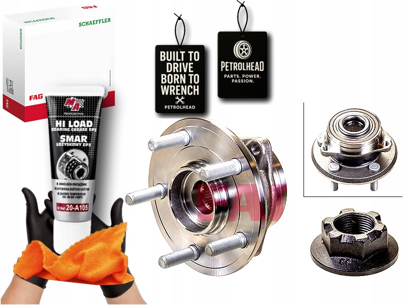 Sada Ložiska Kola S Pístem Přední L/p Jeep Grand Che #Petrolhead Pro+ Kit7