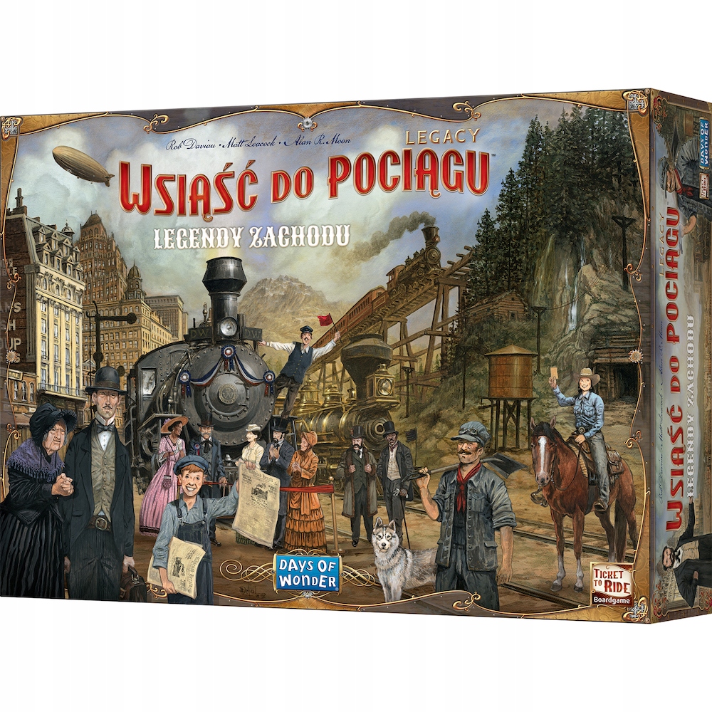 Gra Wsiąść do Pociągu Legacy Legendy Zachodu