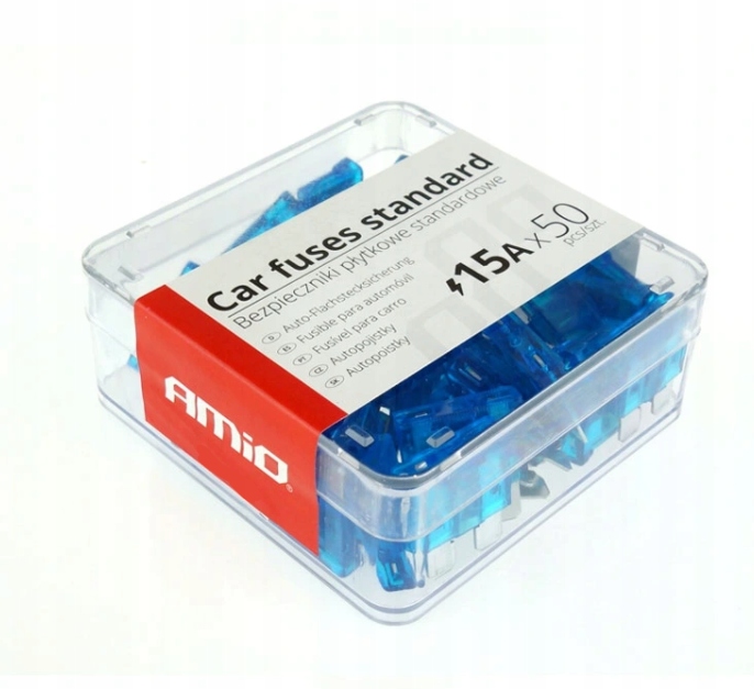 

Bezpieczniki Samochodowe Płytkowe Standard 50s 15A