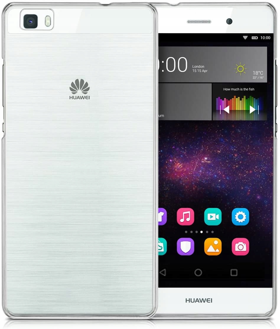 

etui silikon clear 1 mm Huawei P8 lite szkło