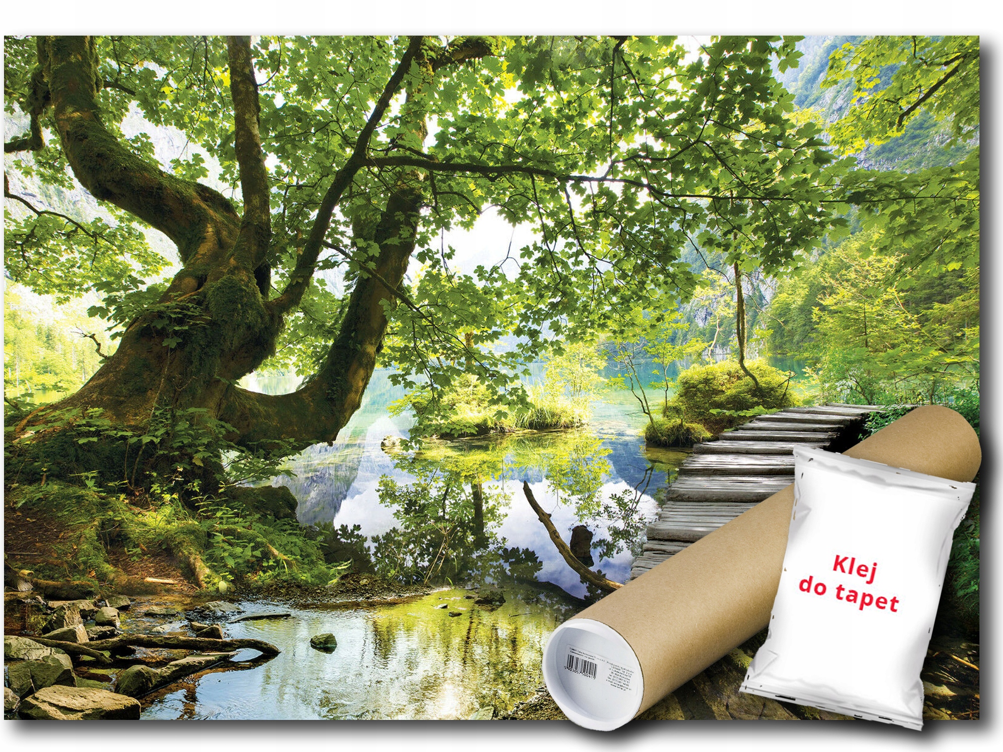 Fototapeta Flizelina Kladka Voda Krajina 368x254