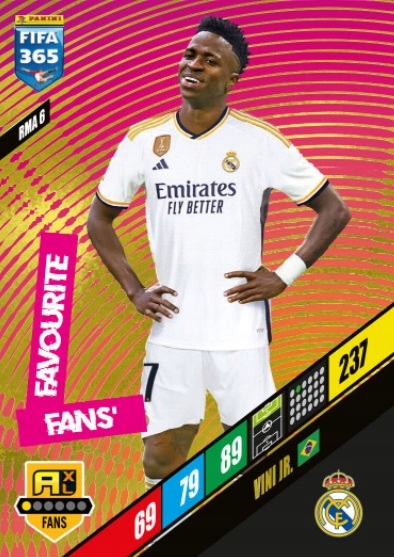 2024 FIFA 365 Real Madrid FANS Vini Jr. #RMA 6