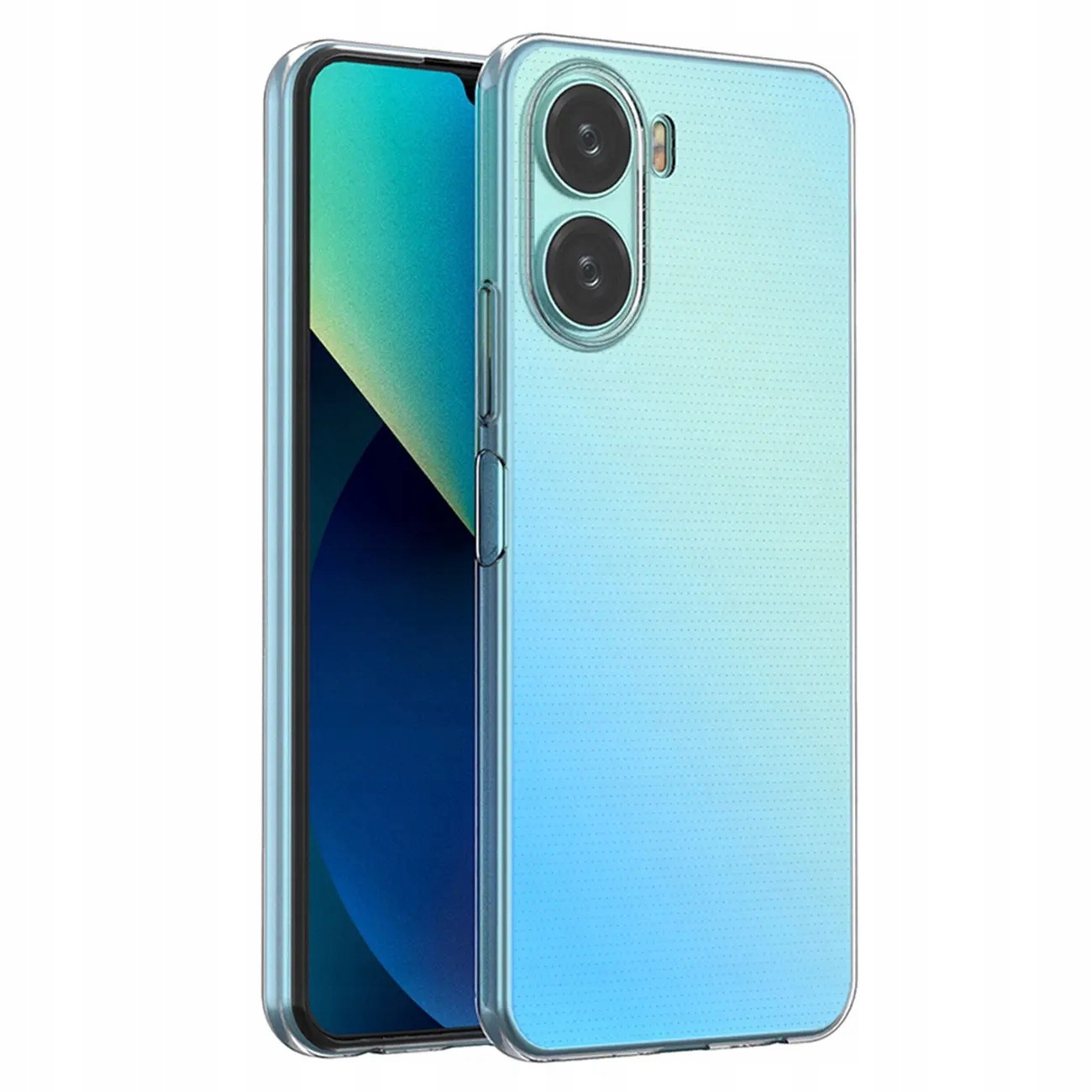 Ultra Clear 0. 5mm etui do Vivo Y16 Vivo Y02s cienki pokrowiec Hurtel