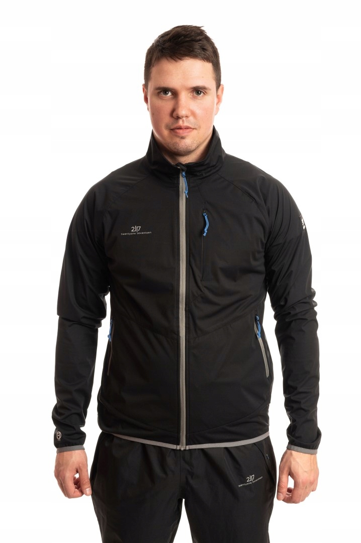 2117 of Sweden Vassbacken 10K pánská ultralehká softshell bunda black 3XL