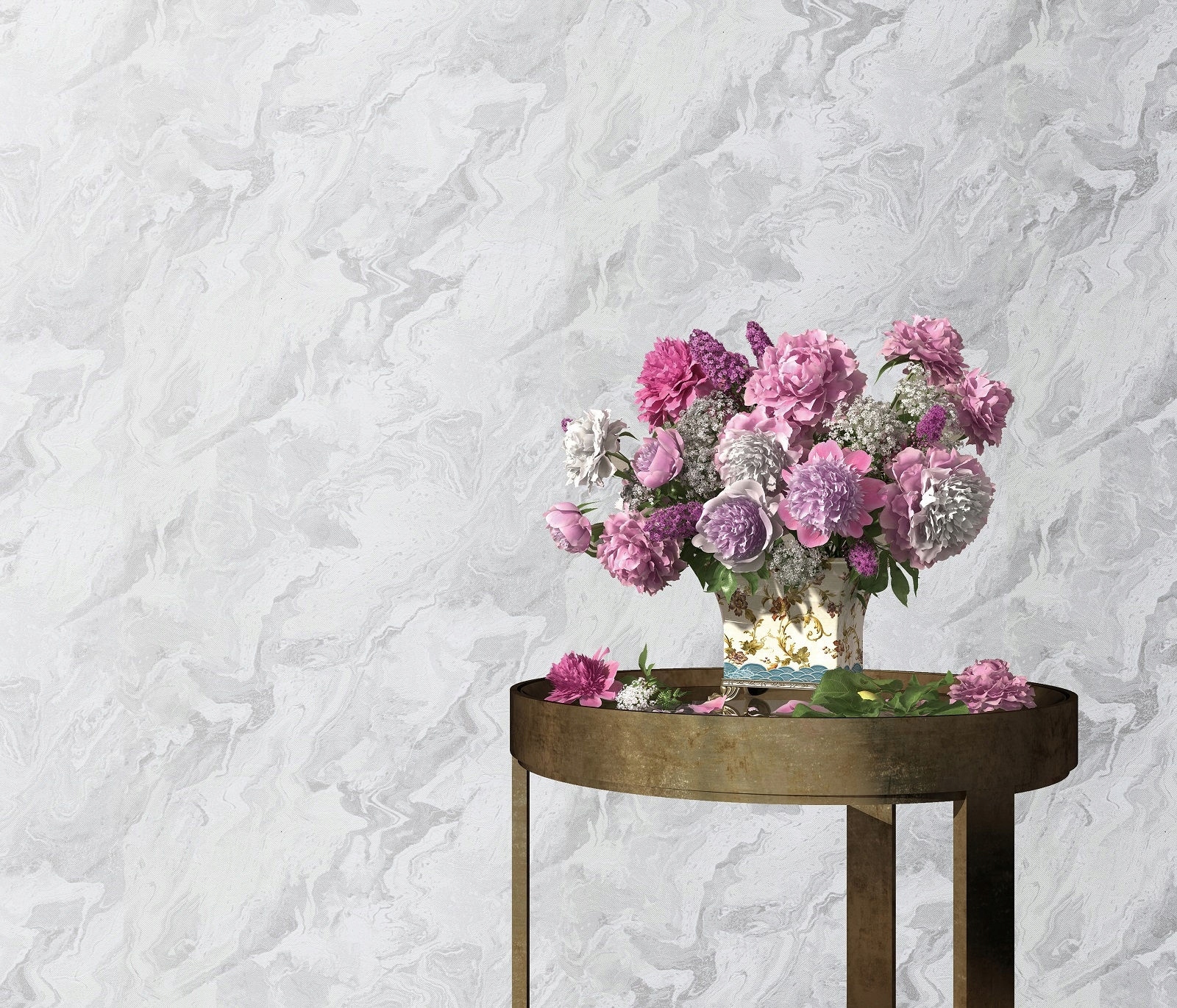 TAPETA NOWOCZESNA MARMUR WINYLOWA NA FLIZELINIE Marka Erismann