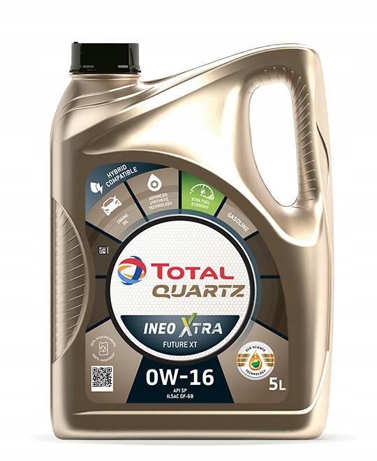 OLEJ TOTAL 0W16 5L QUARTZ 9000 XTRA FUTU OTO