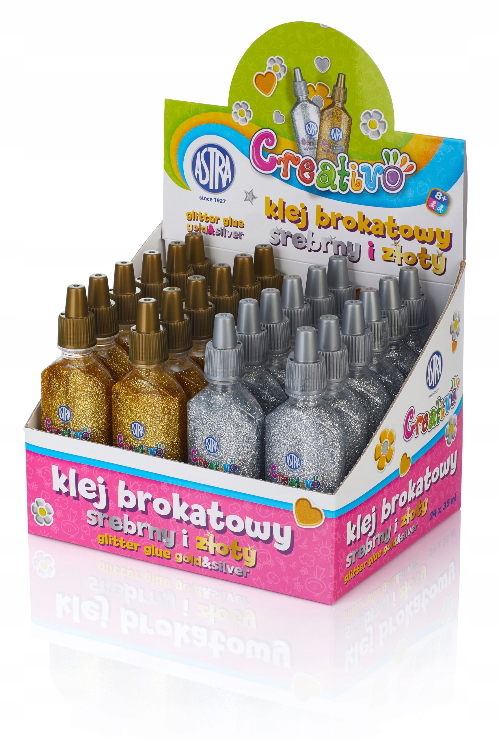 

Astra Klej brokatowy 35ml brokatem