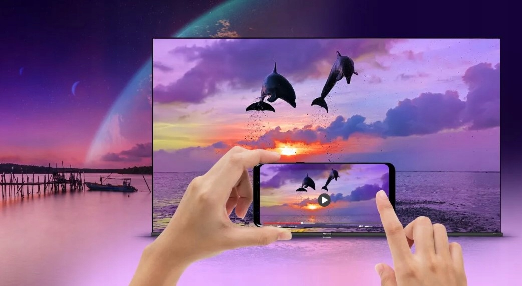 Telewizor QLED Hisense 43E7KQ 43" 4K UHD Internet Smart Wi-Fi Model 43E7KQ