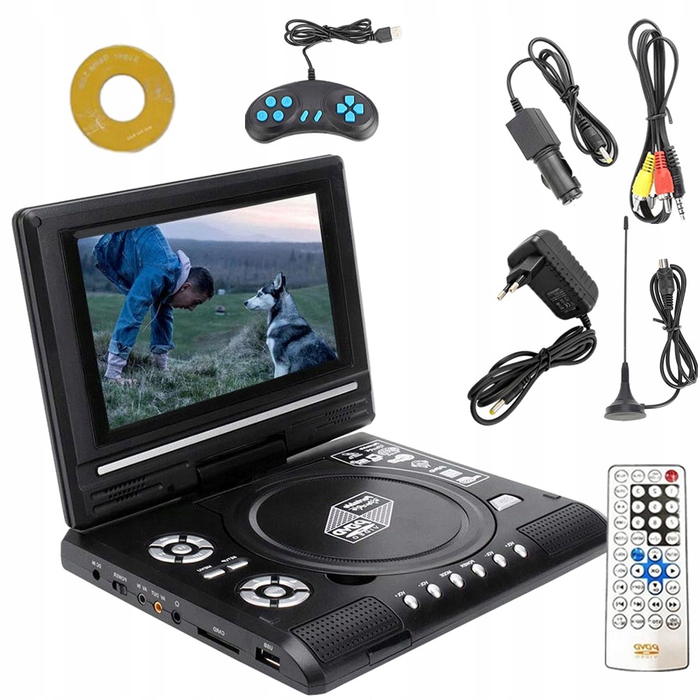 DVD Přehrávač Do Auta 7.8 Palce LCD Analogová Televize Usb/sd 12V 230V