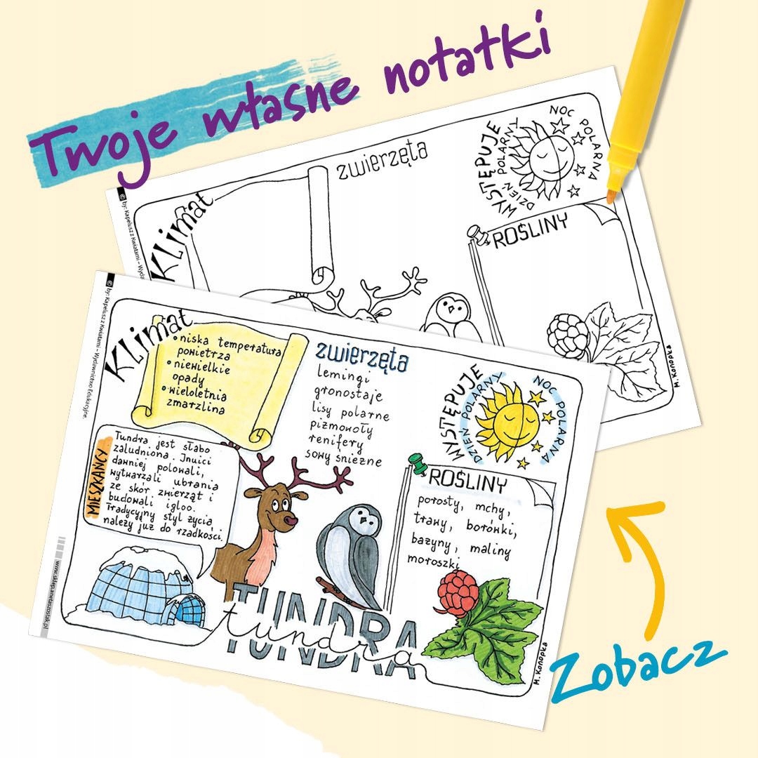 Sketchnotki. Geografia, klasa 5. Graficzne karty pracy Tytuł Sketchnotki. Geografia, Klasa 5. Graficzne Karty Pracy