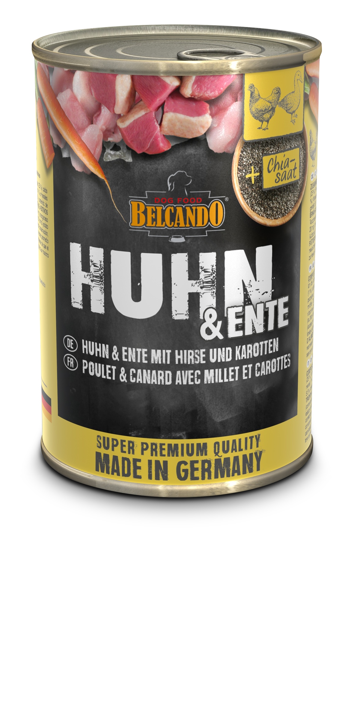 Krmivo pro psy Belcando kuře s kachnou, prosem a mrkví 6x400 g
