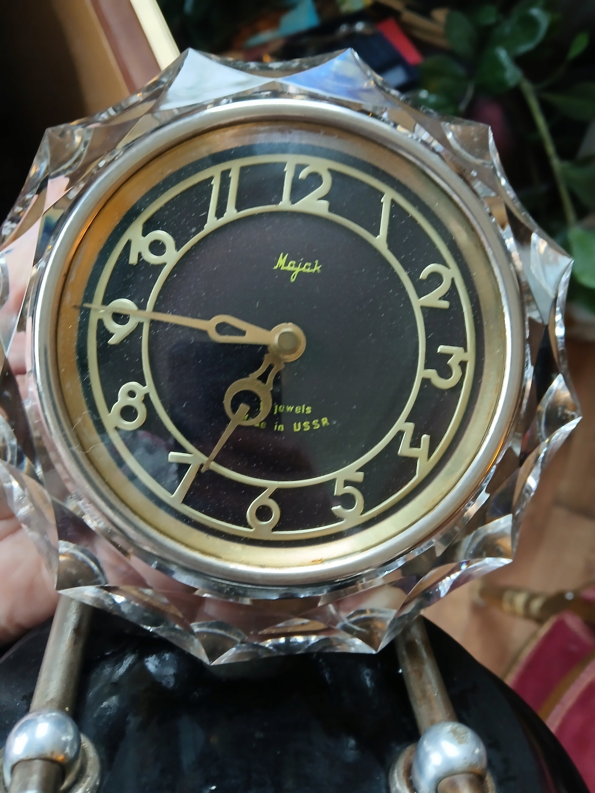 zegar majak zielony sprawny