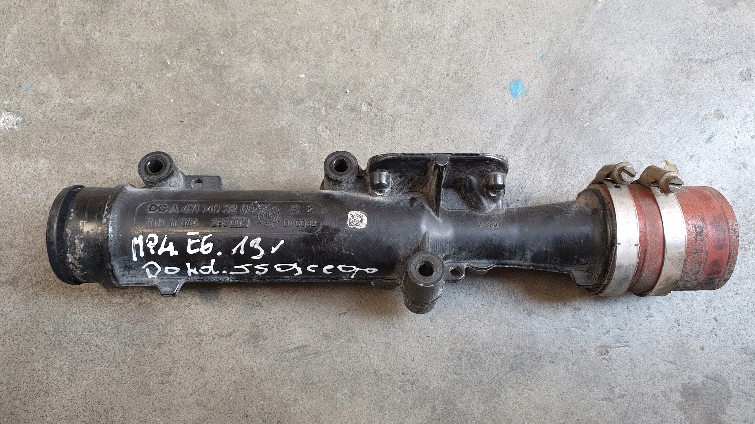 4711403208 - ACTROS MP4 КАБЕЛЬ МУФТА РЕЦИРКУЛЯТОРА ВЫХЛОПНЫХ ГАЗОВ