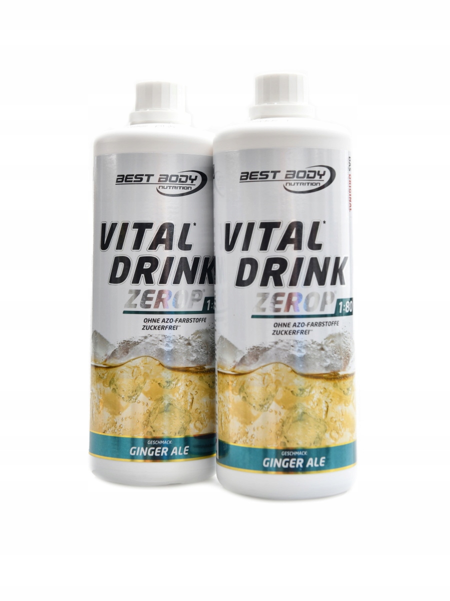 Vital drink Zerop 2 x 1000 ml zázvorová limonáda Duopack