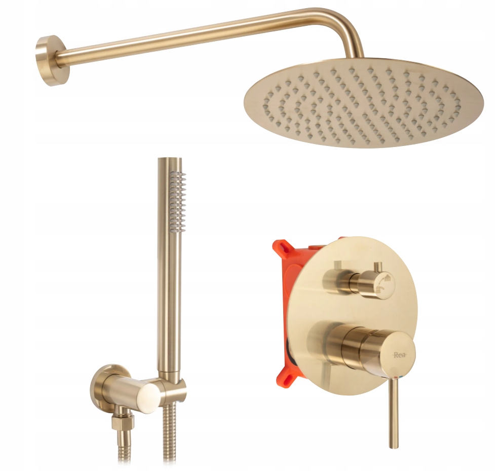 Sada Na Striekanie Pod Omietku Lungo Zlatistá Kefa Box Rea