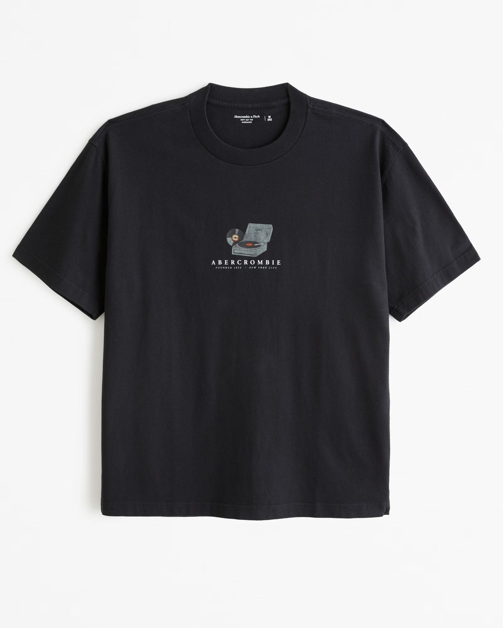 tričko Abercrombie&Fitch tričko L oversized