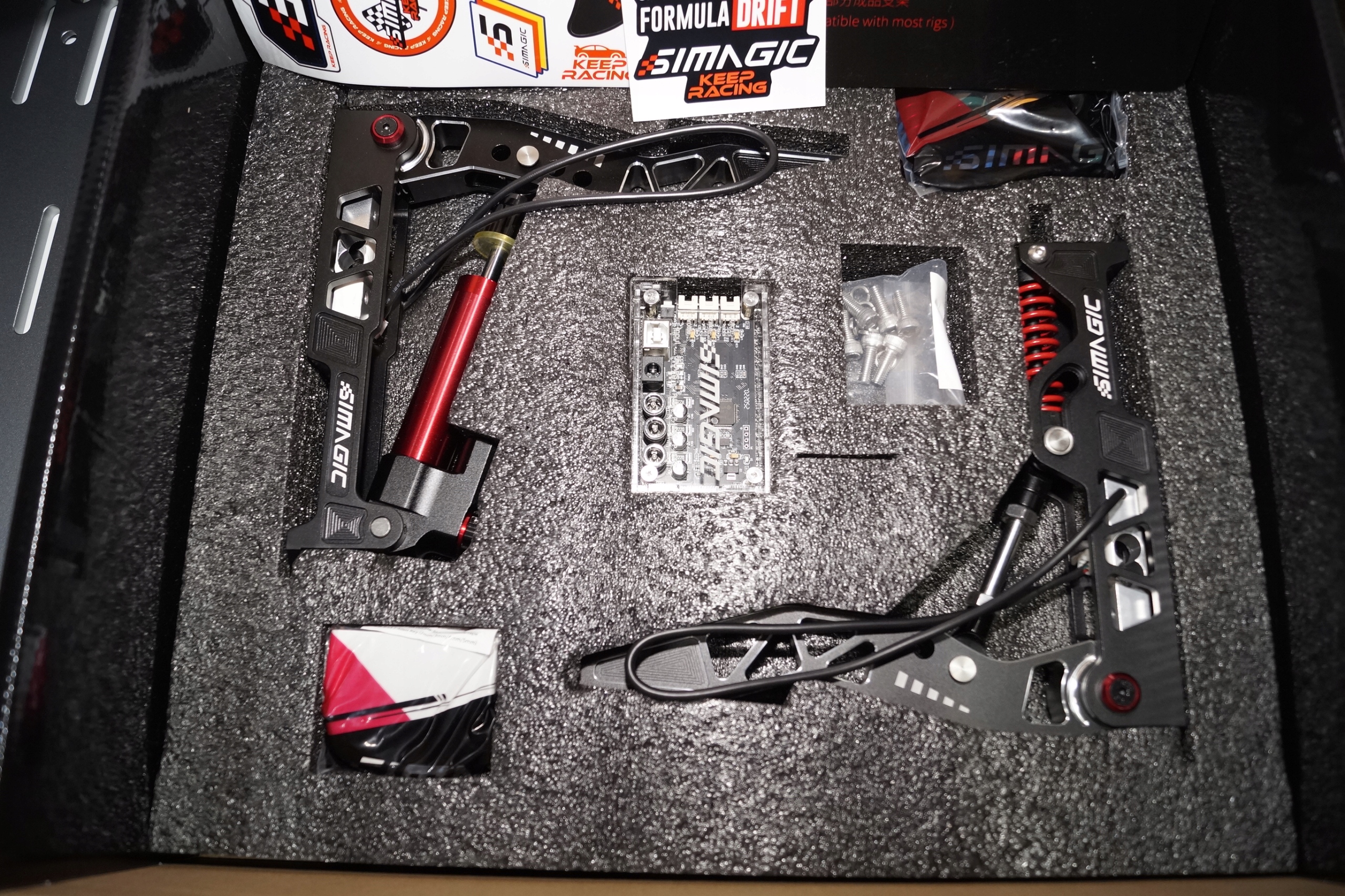 SIMAGIC System hydrauliczny z trzema pedałami, czujnik siły 100 kg, S309 — 8