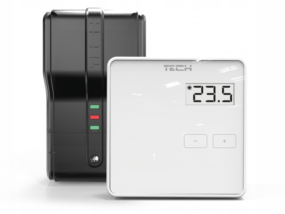 Sterownik regulator bezprzewodowy pokojowy termostat biały ST-294 V2 Tech