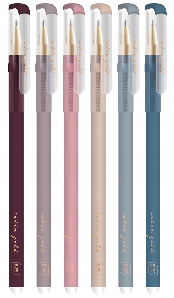 DŁUGOPIS ŚCIERALNY SATIN GOLD Interdruk Kolor tuszu niebieski