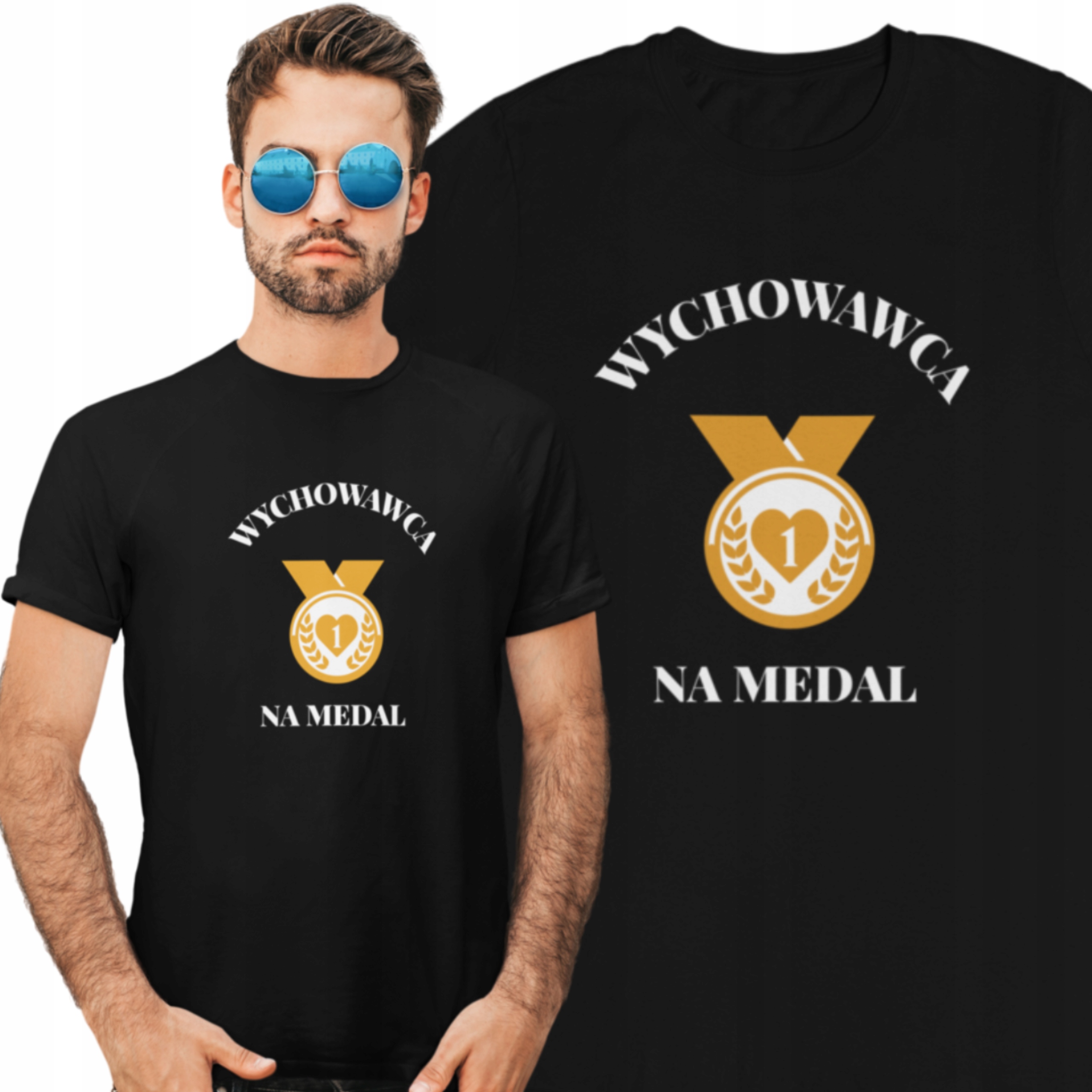 

Koszulka na Dzień Nauczyciela Nauczyciel Na Medal