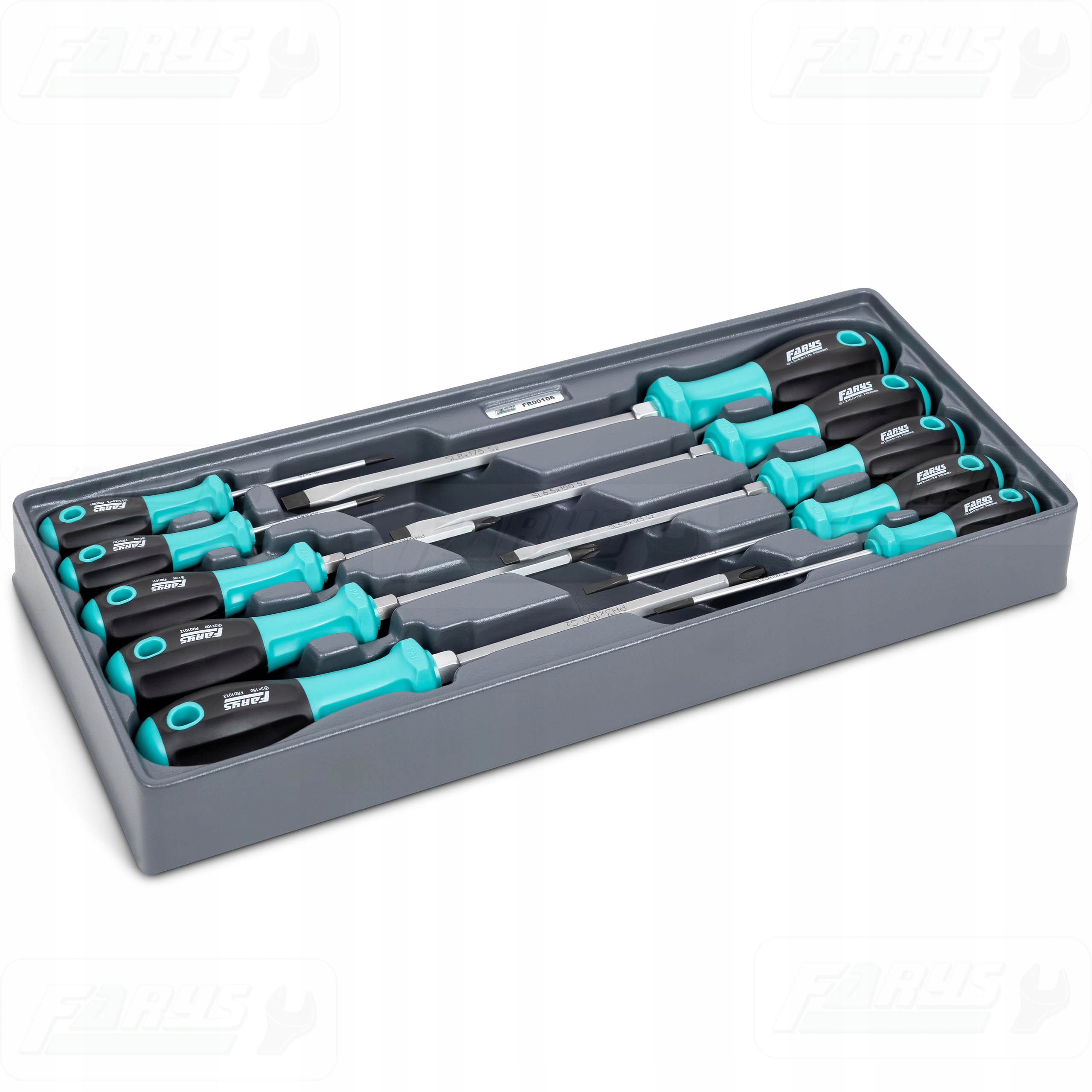 Sada šroubováků 10 ks Vložka Do Skříňky Vybavení Nářadí Premium