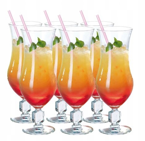 

Szklanka stopce wody drinków pinacolady 500ml