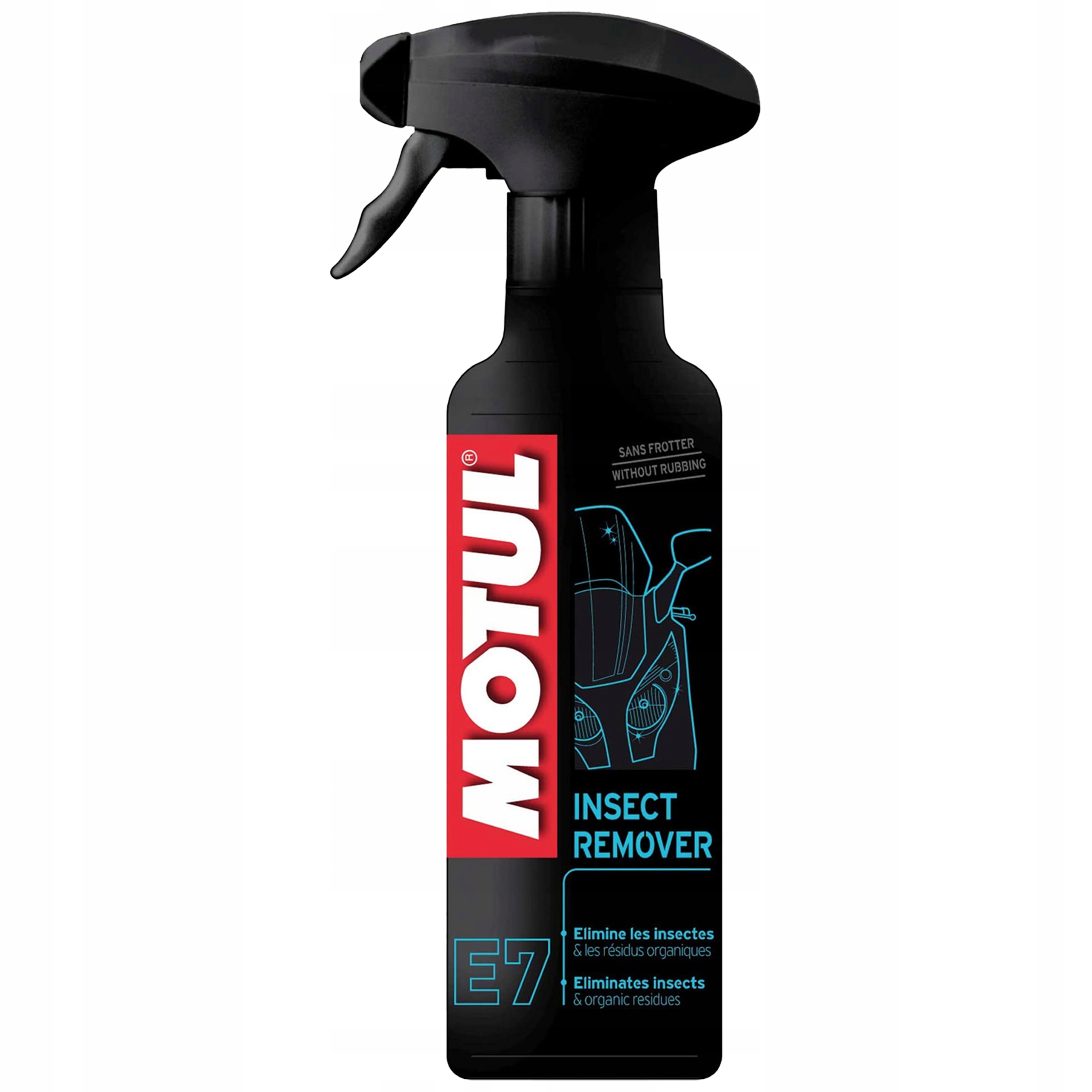 Płyn do usuwania owadów środek preparat Motul spray Insect Remover 400ml