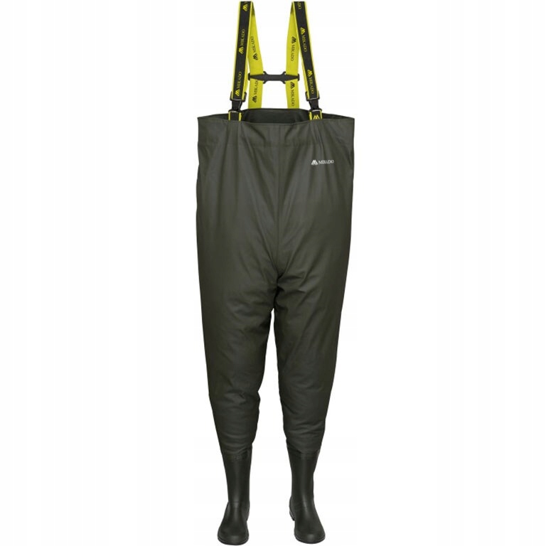 Spodní boty vodáky holínky vysoké rybářské voděodolné Mikado zelené 44