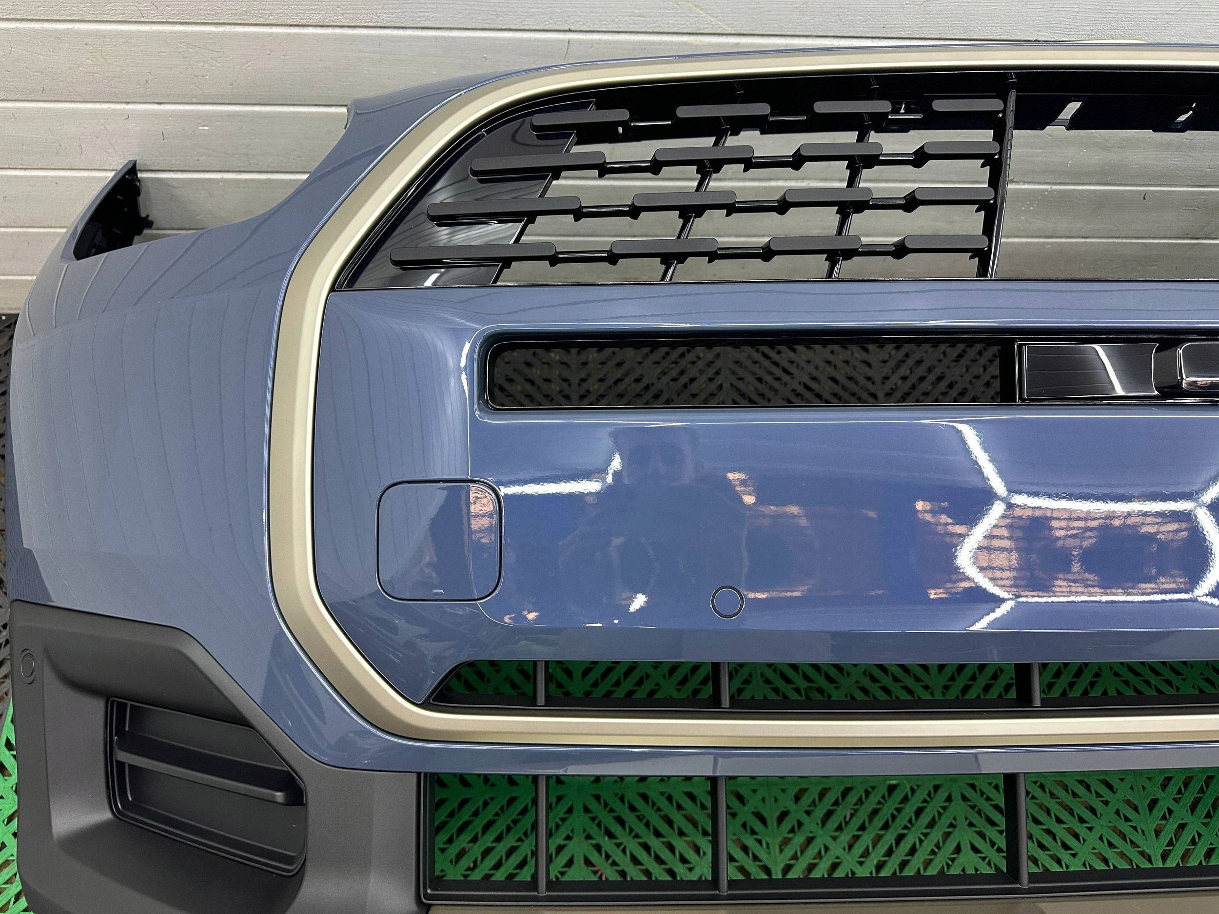 front bumper Mini Countryman U25 S complete colour C70 SLATE BLUE