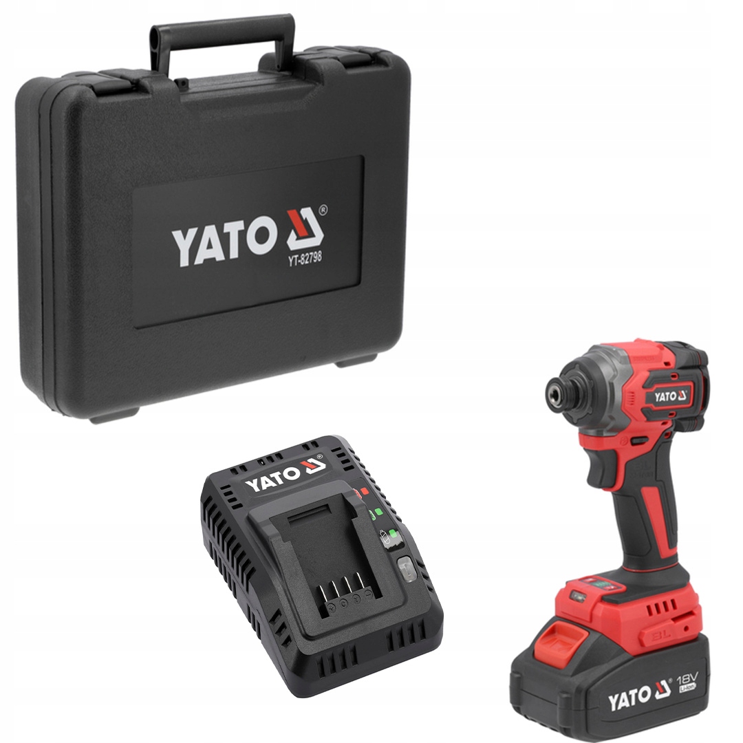 Příklepový šroubovák Yato YT-82798 Li-Ion 18V 1x4Ah 230 Nm