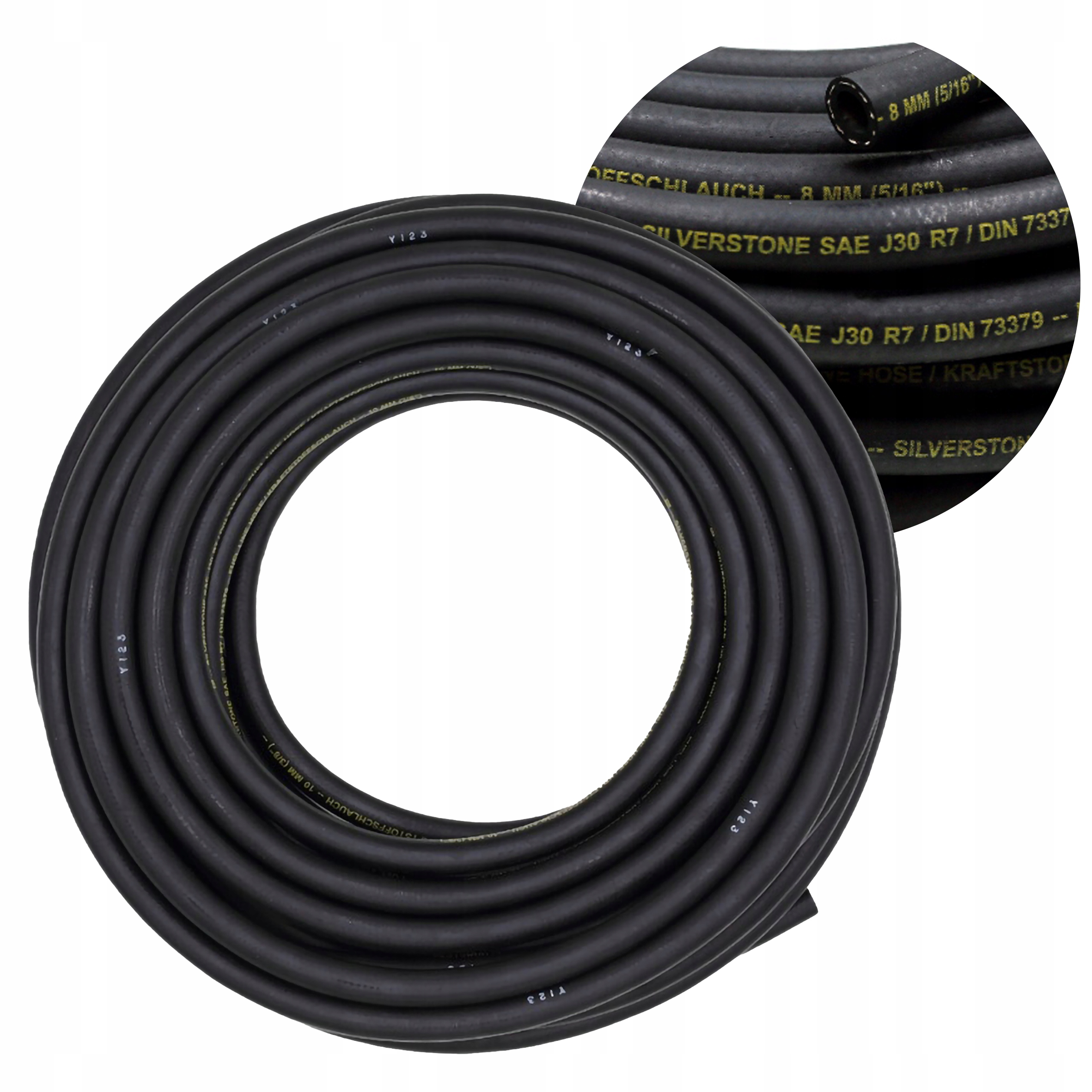 Wąż do paliw i olejów R7 20BAR Fi 8mm