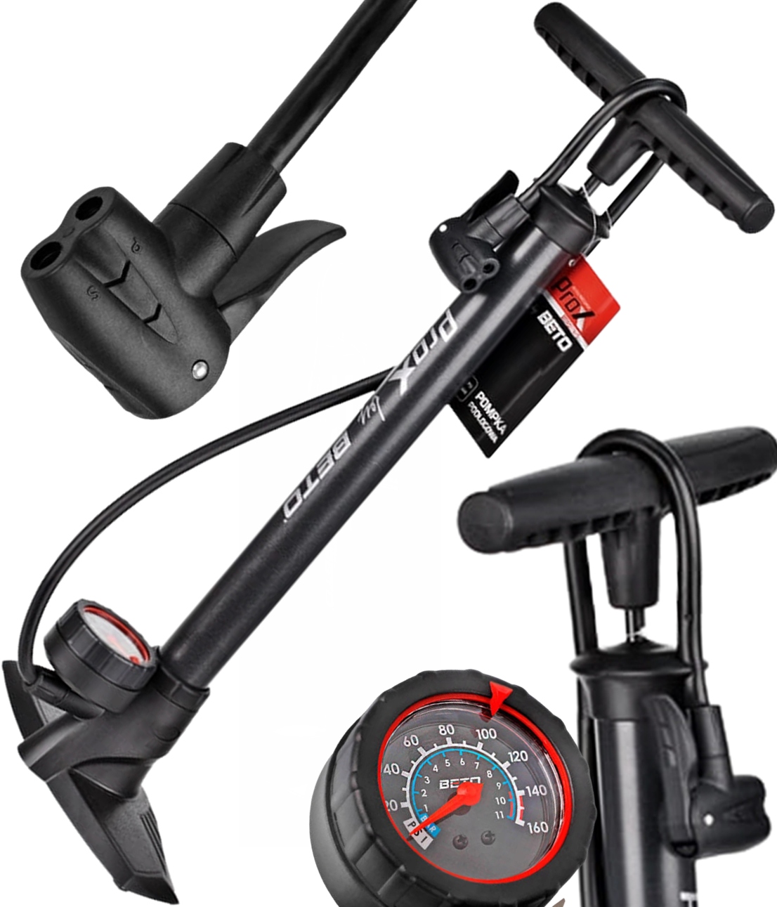 БЕТО НАСОС СТАЦИОНАРНАЯ ПОКРЫТИЕ С МАНОМЕТРОМ