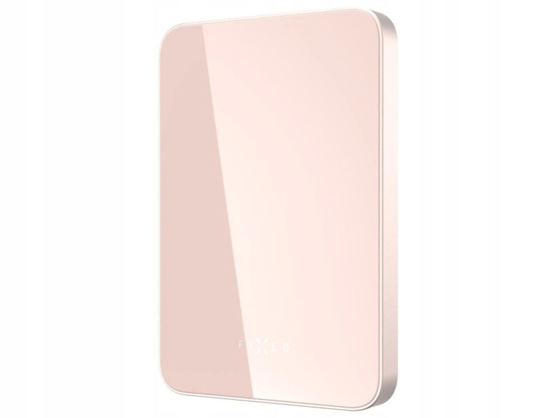 Powerbank Fixed MagZen 5 Crystal 5000 mAh 20W Qi2 Różowy