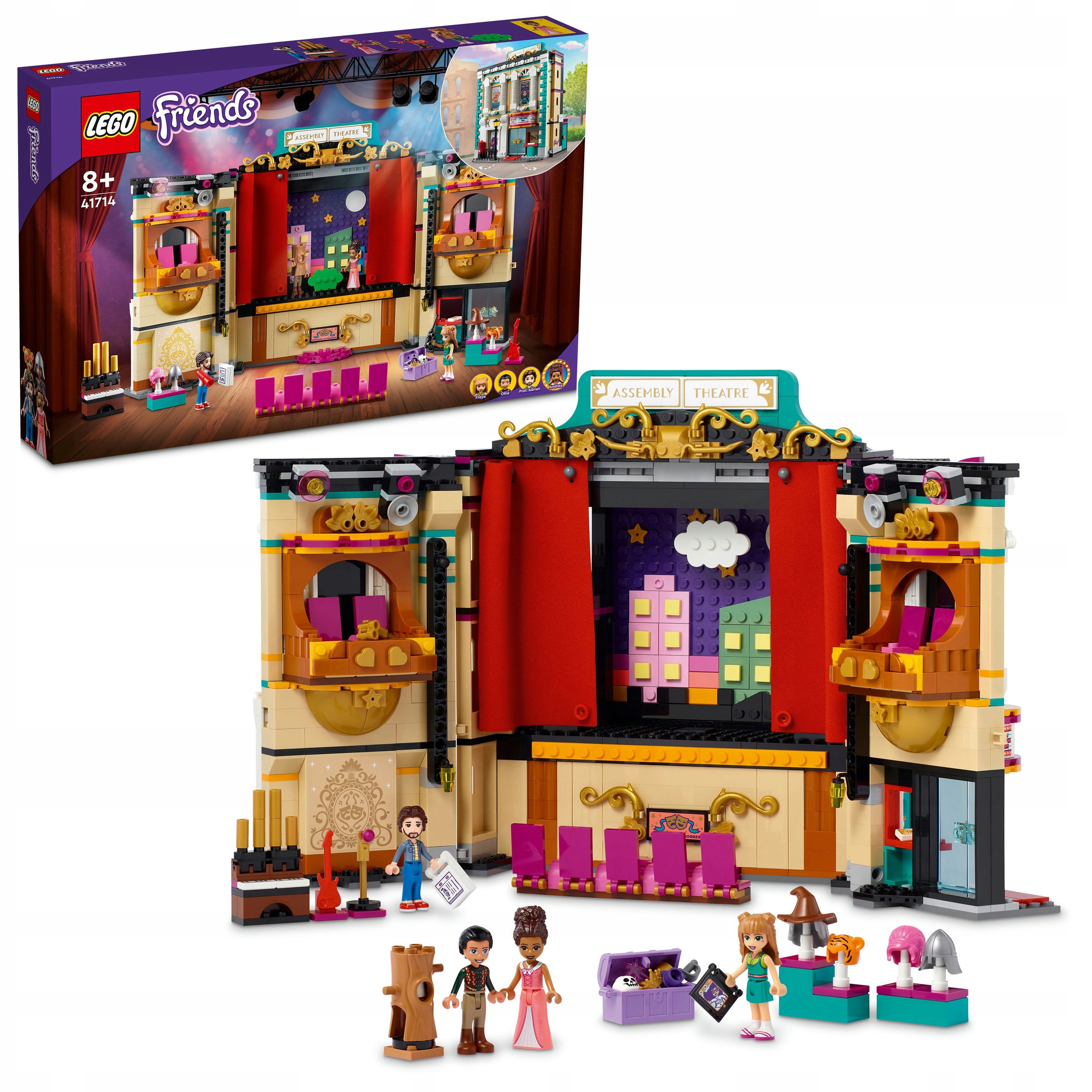 

Lego 41714 Szkoła aktorska Andrei Duży Zestaw 1154