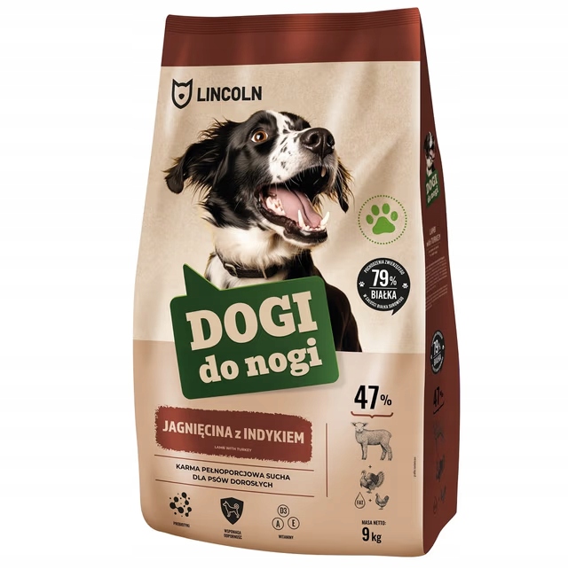 Levně Dogy na nohy Jehněčí s krůtím masem 9 kg