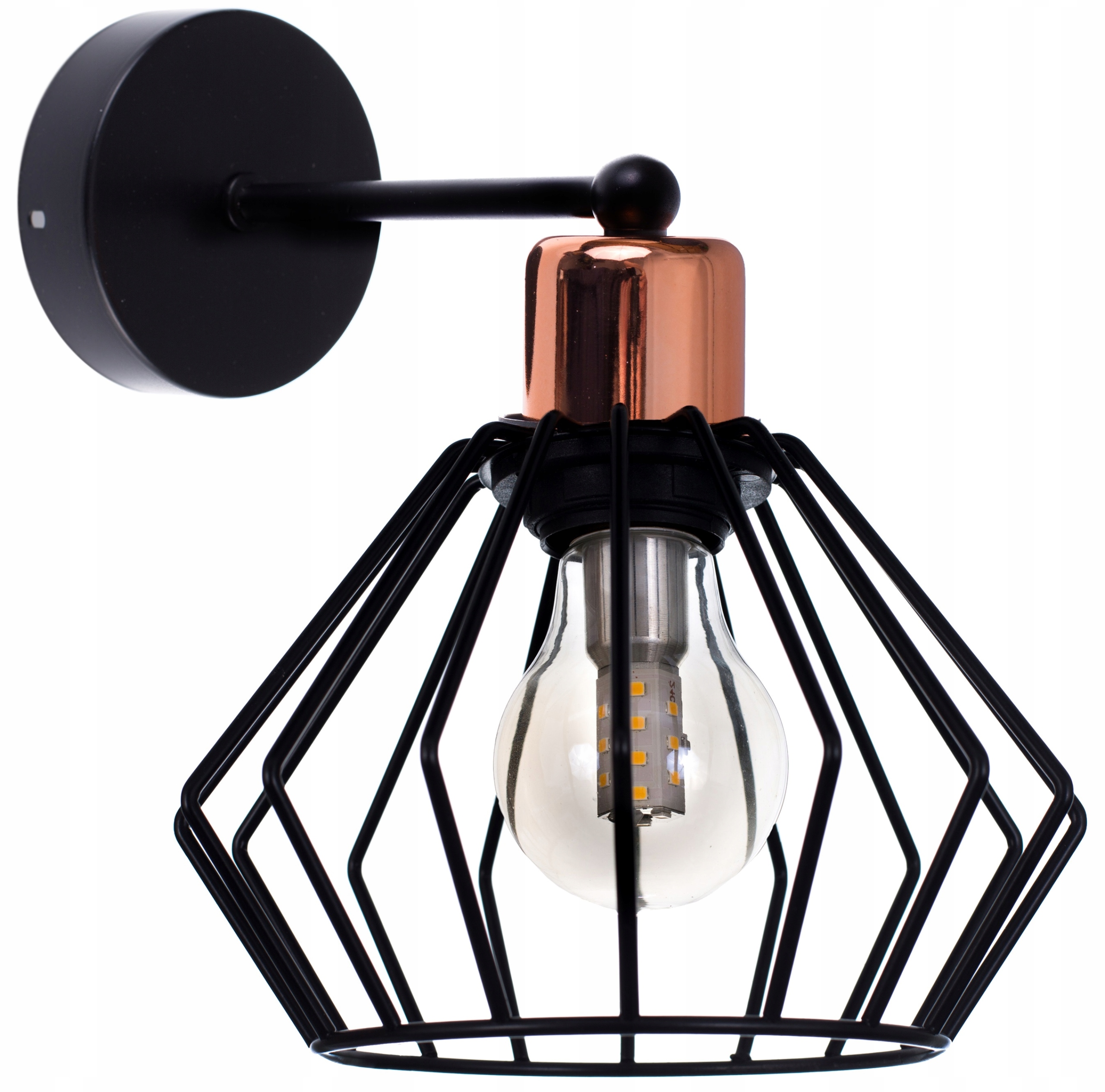 

Lampa Wisząca Sufitowa Żyrandol Brylant Loft Drut
