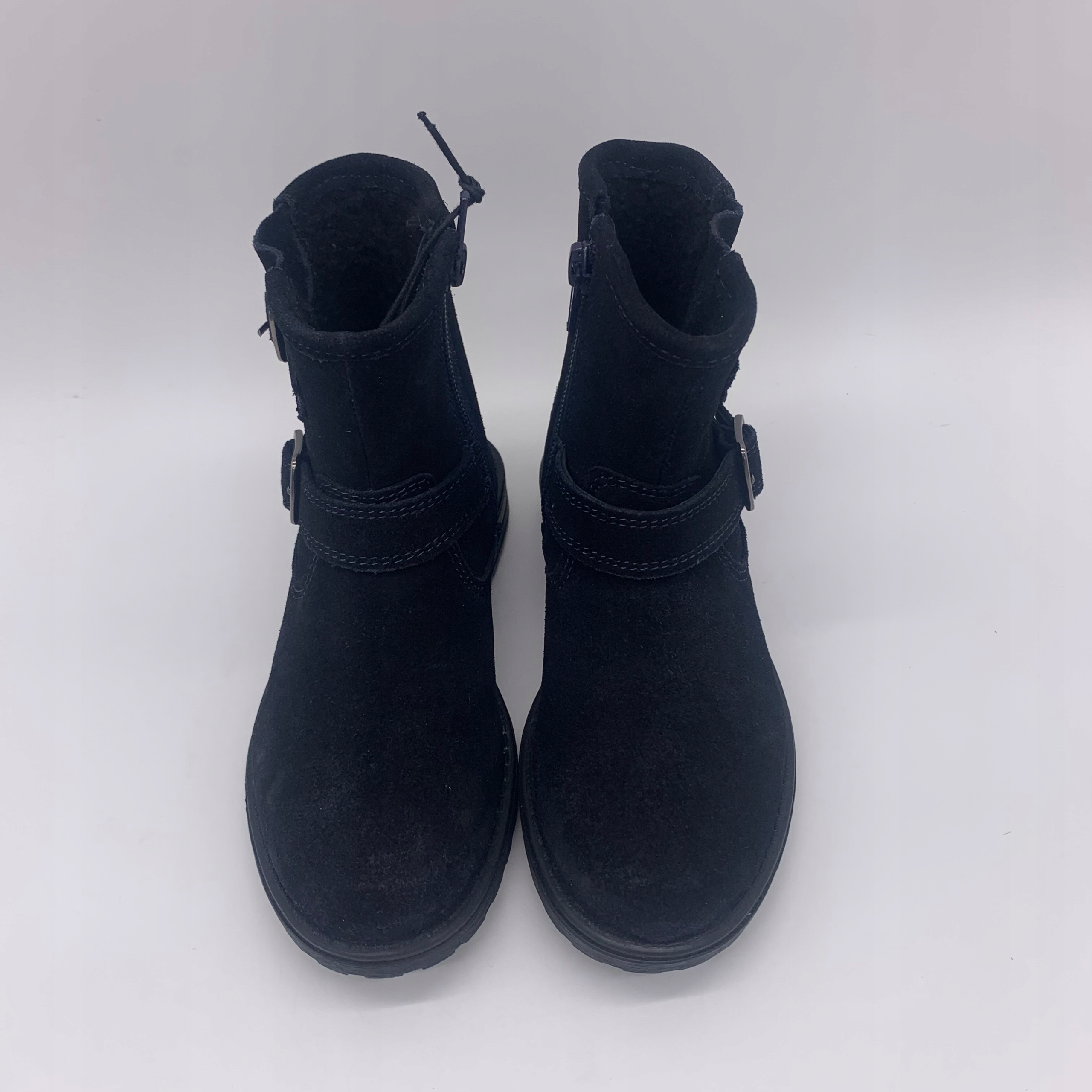 Buty dziecięce botki zamszowe ocieplane granatowe Friboo rozmiar 28 Bohater brak