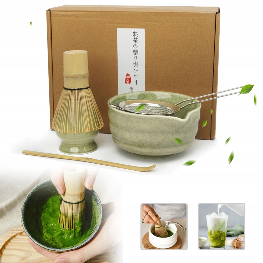 Zestaw Do Ceremonii Matcha, Zestaw Trzepaczek Matcha, Zestaw Do Herbaty