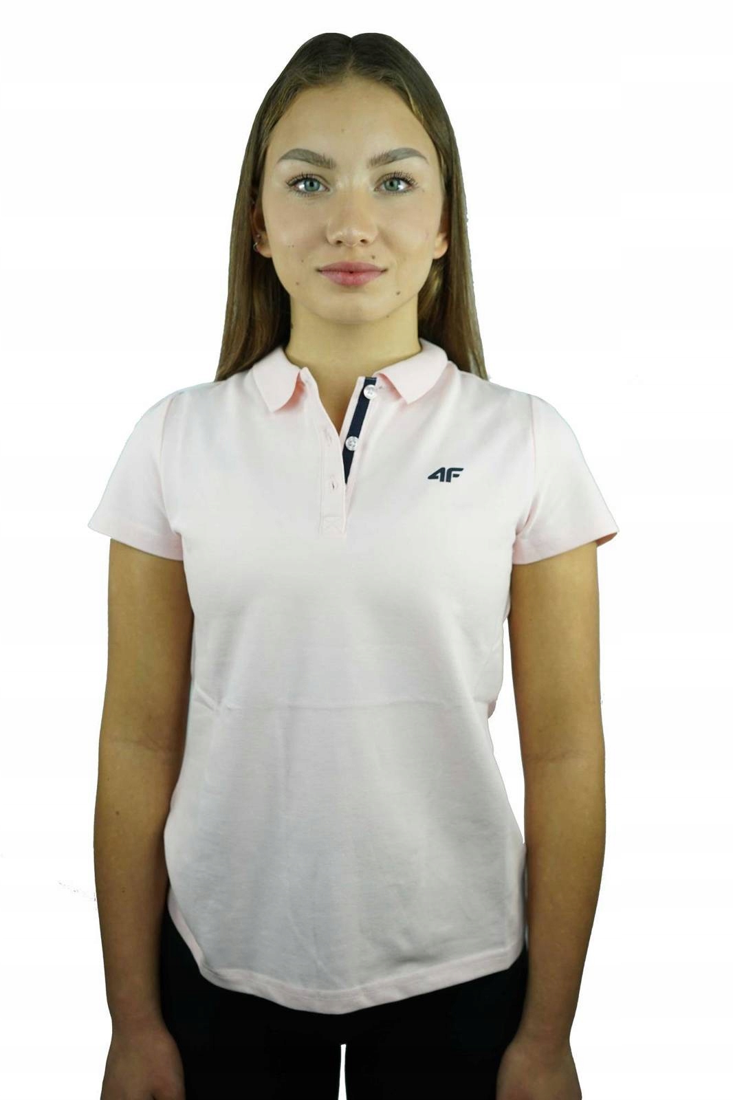 

Koszulka damska polo bawełna 4F NOSH4 TSD007-56S