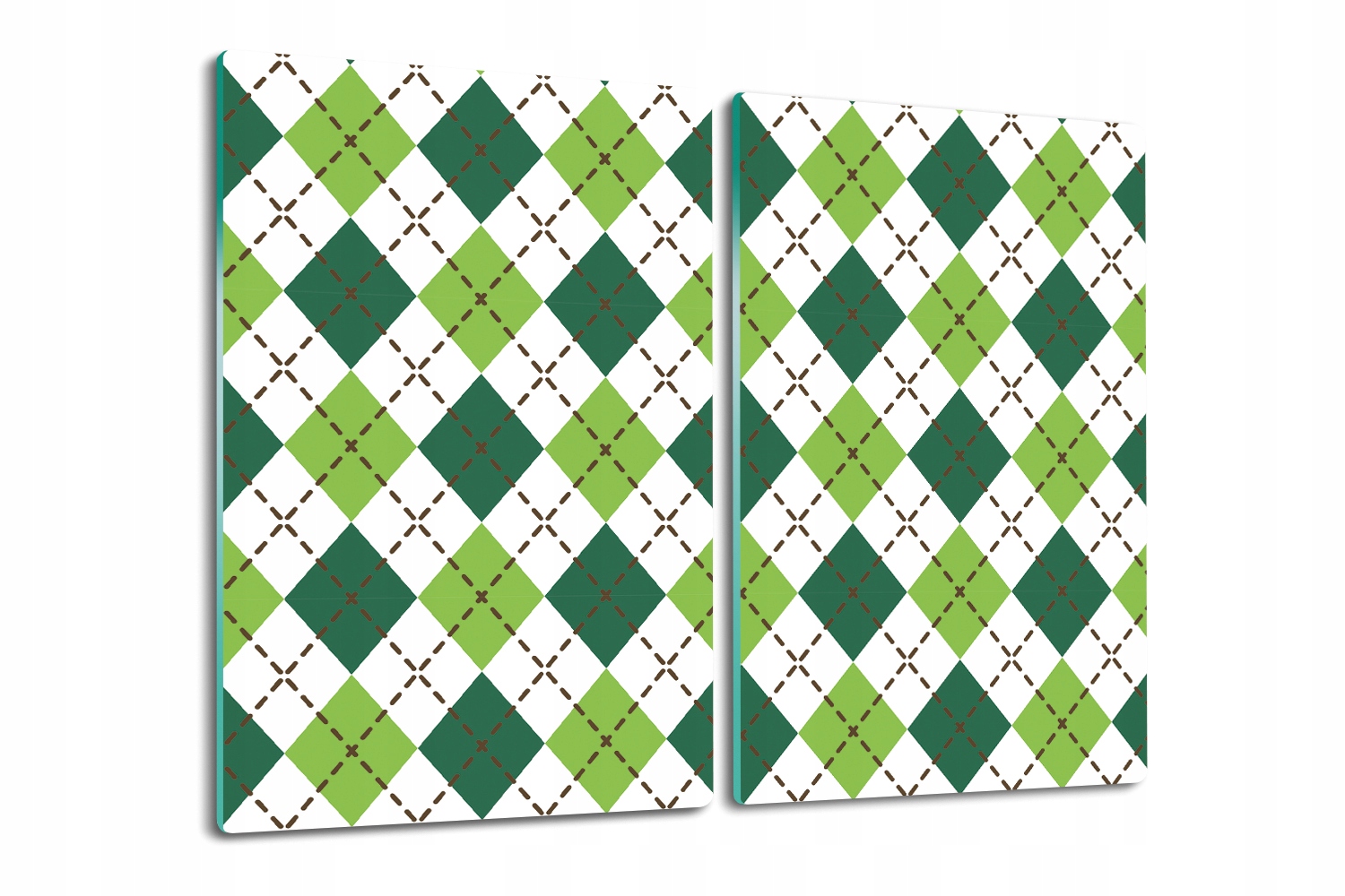 Kuchyňská deska Vál z tvrzeného skla 2x30x52 Geometrie vzor kosočtverce