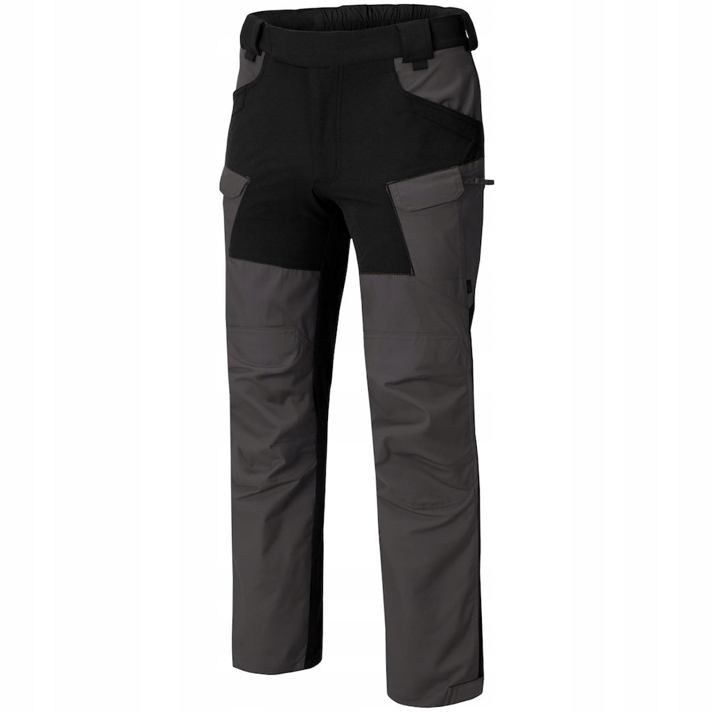 Taktické kalhoty kapsáče Helikon-Tex Hybrid Outback Grey/Black L XLong