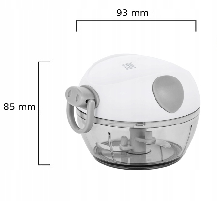 Rozdrabniacz mały siekacz ręczny Teesa 180 ml Model TSA0199