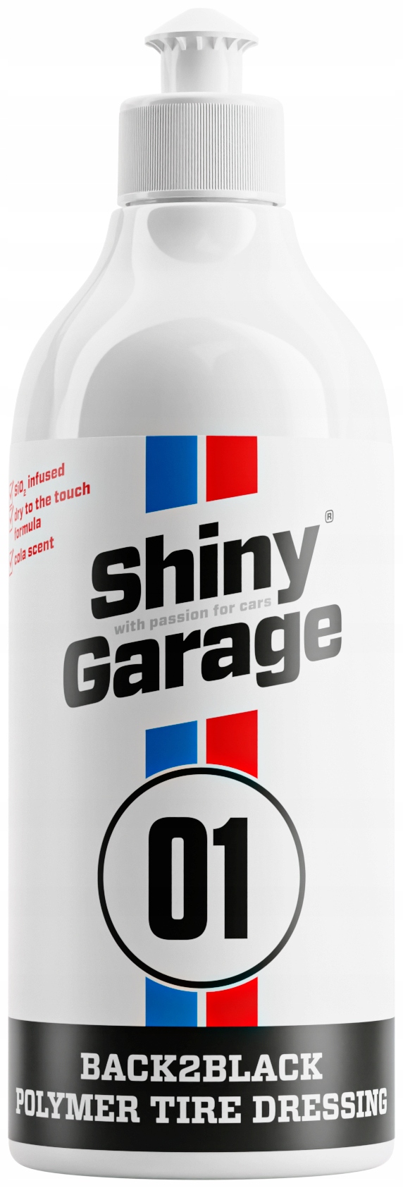 

Shiny Garage BACK2BLACK Polymer Tire Dressing 0.5L