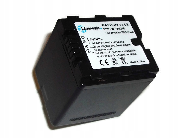

Bateria zamiennik VW-VBN260 do Panasonic