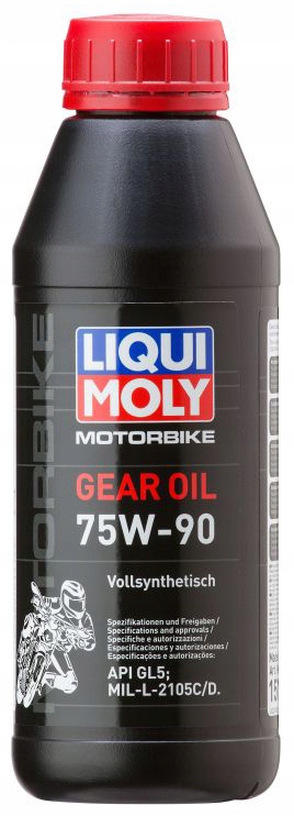 LIQUI MOLY - 1516 - MOTORBIKE GEAR OIL 75W90 - 500 ML